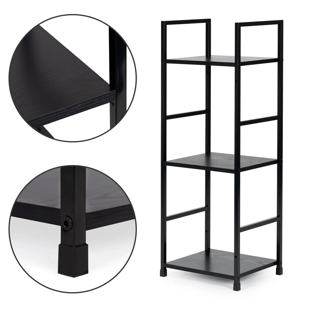 Könyvespolc, ModernHome CWJ302480L, 80 x 29 x 23,5 cm – 3. kép