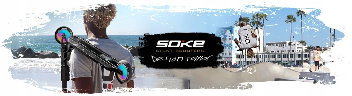 Roller kerék szett, SOKE, 11 cm – 6. kép