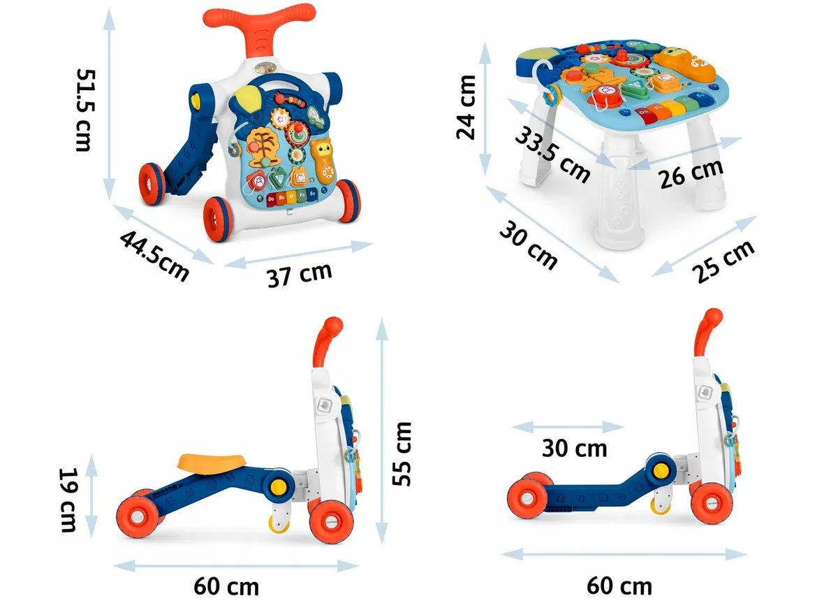 Gyerek játékasztal, Ricokids, kék – 13. kép Gyerek játékasztal, Ricokids, kék – 13. kép