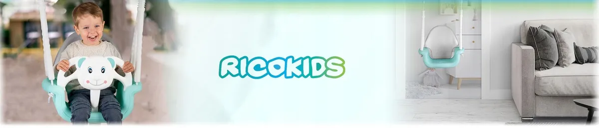 Gyerek hinta, Ricokids, türkiz – 1. kép Gyerek hinta, Ricokids, türkiz – 1. kép