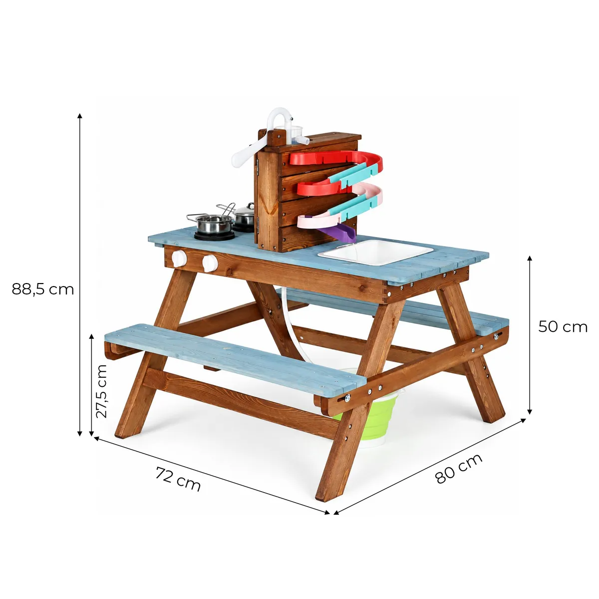 Játék sárkonyha, ECOTOYS TL816002, 72 x 80 x 88,5 cm – 6. kép Játék sárkonyha, ECOTOYS TL816002, 72 x 80 x 88,5 cm – 6. kép