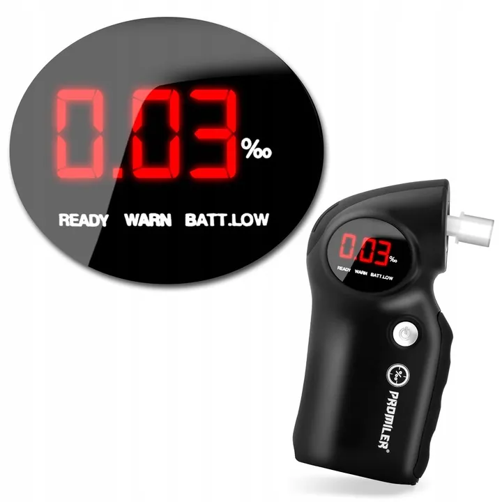Alkoholteszter, szonda, Promiler DXP-600 – 3. kép