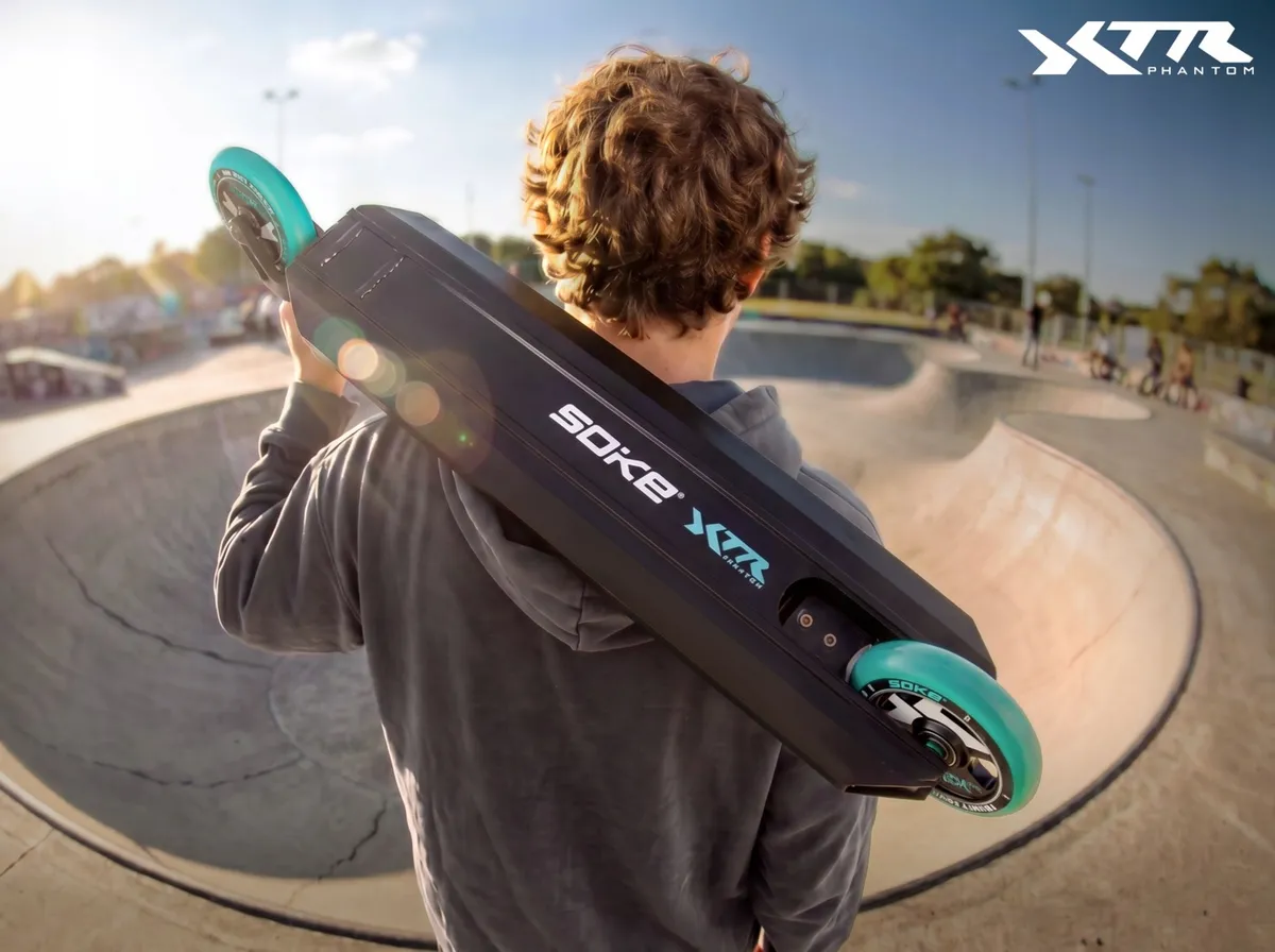 Trükkroller, SOKE XTR, türkiz/fekete – 6. kép