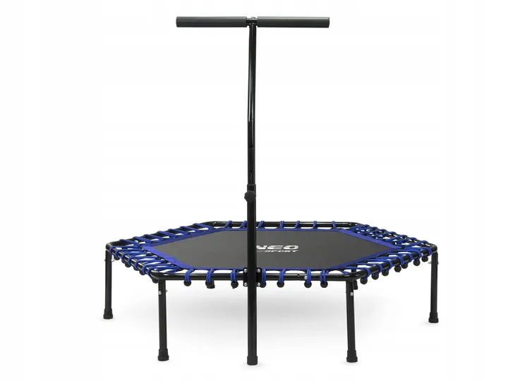 Fitnesz trambulin, Neo-Sport, fekete/kék – 8. kép