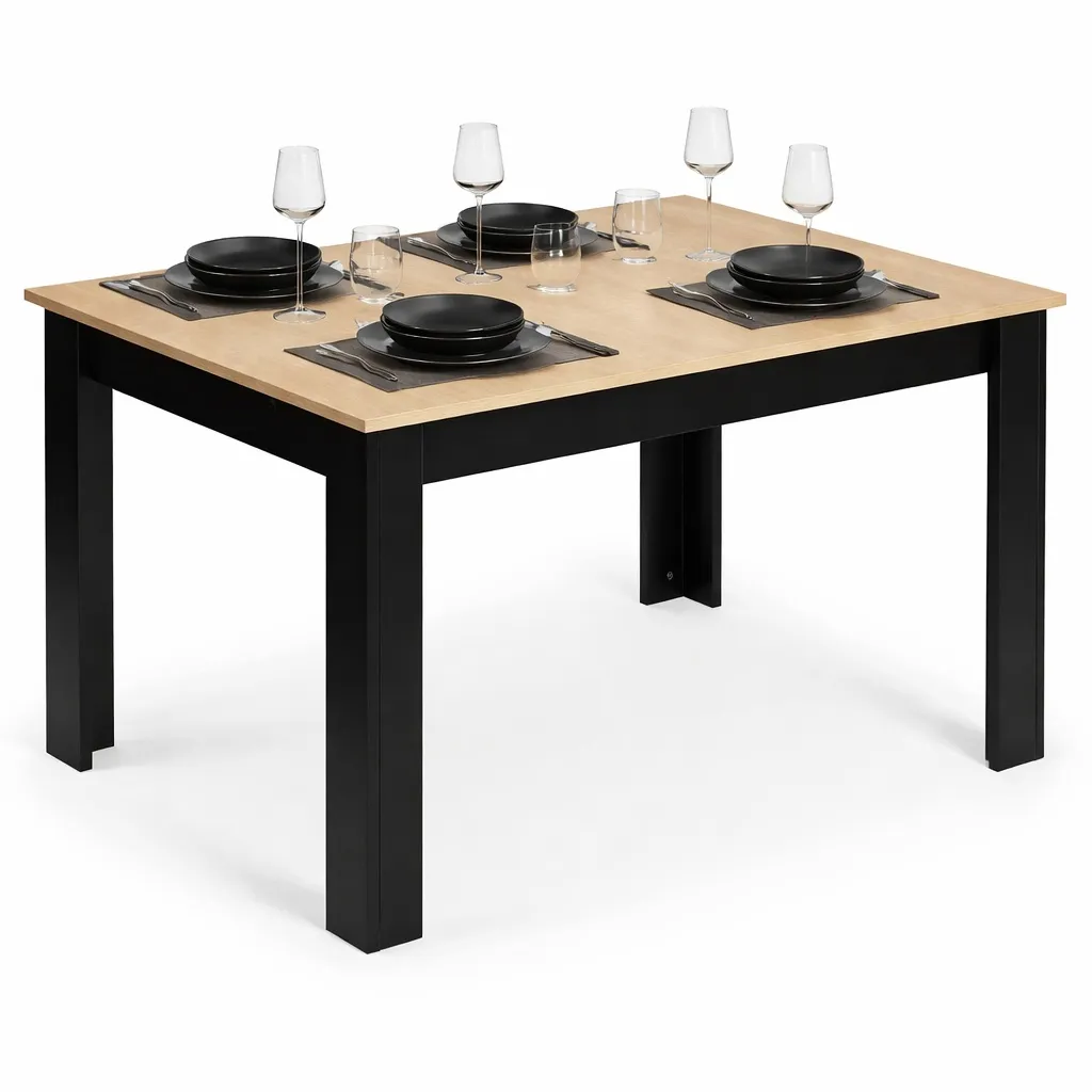 Étkezőasztal, ModernHome TH-KT-16-1, 120 x 80 cm – 1. kép