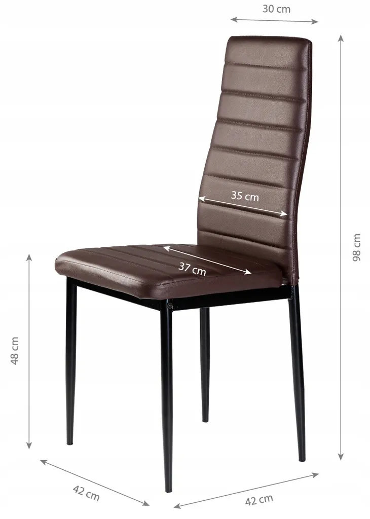 Étkezőszék, ModernHome DC855-4, 4 db – 5. kép Étkezőszék, ModernHome DC855-4, 4 db – 5. kép