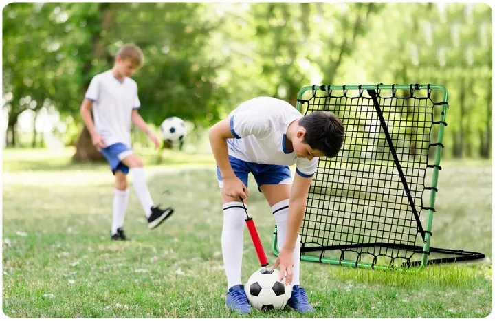 Visszapattanó futball edzőkapu, Neo-Sport, 120 x 120 cm – 10. kép Visszapattanó futball edzőkapu, Neo-Sport, 120 x 120 cm – 10. kép