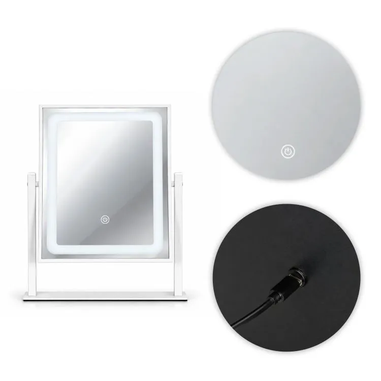 Sminktükör, ModernHome ZMM9-5, 25 x 30 cm – 8. kép Sminktükör, ModernHome ZMM9-5, 25 x 30 cm – 8. kép
