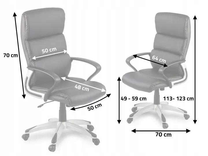 Irodai szék, Sofotel EG-228, fekete – 11. kép Irodai szék, Sofotel EG-228, fekete – 11. kép