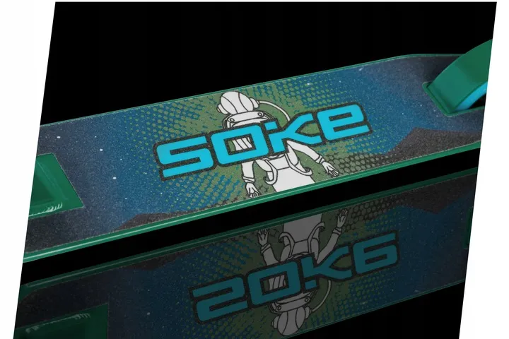 Kaszkadőr roller, SOKE GO!, kék – 7. kép