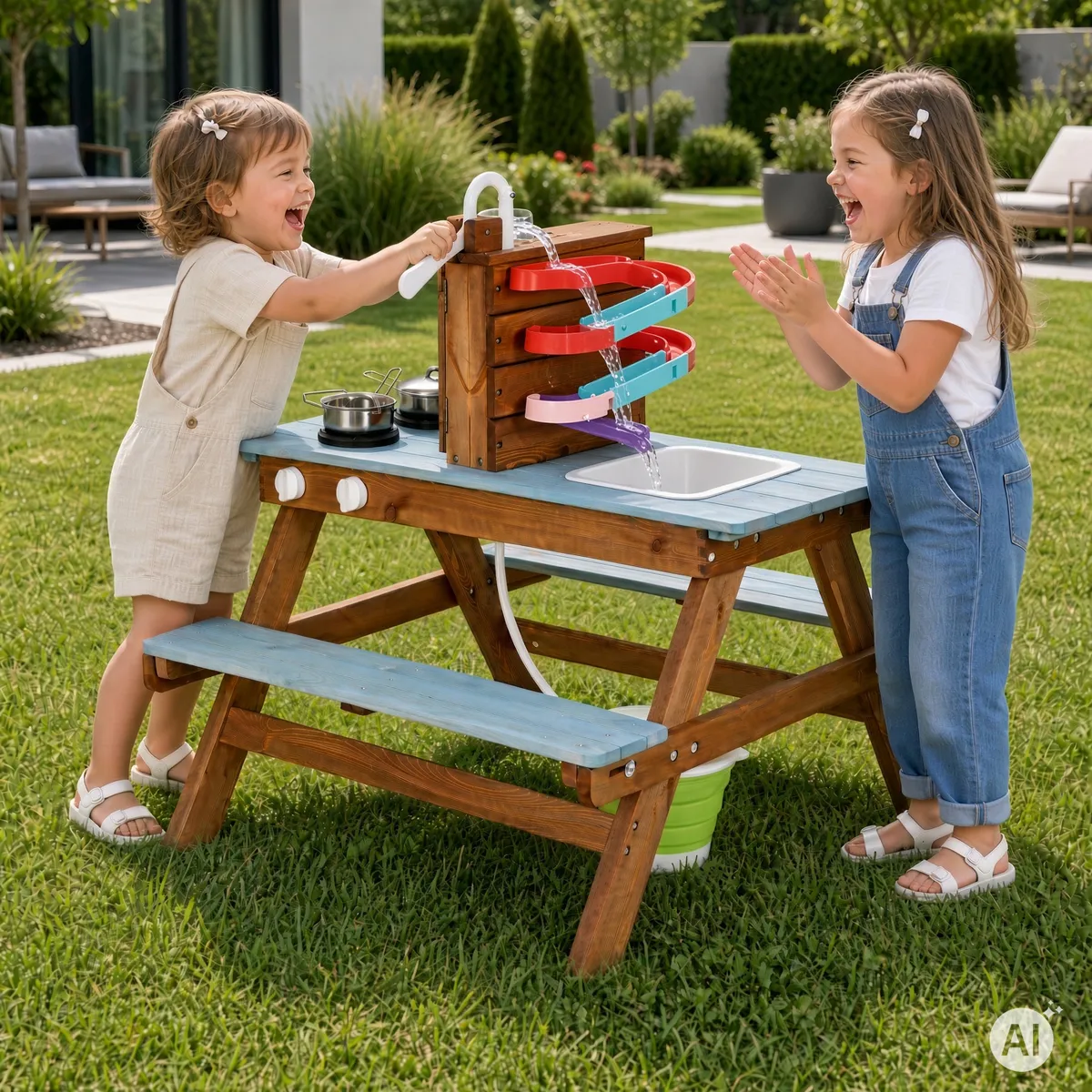 Játék sárkonyha, ECOTOYS TL816002, 72 x 80 x 88,5 cm – 2. kép Játék sárkonyha, ECOTOYS TL816002, 72 x 80 x 88,5 cm – 2. kép