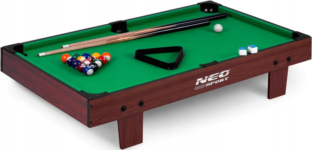 Biliárdasztal, Neo-Sport NS-806, zöld – 10. kép