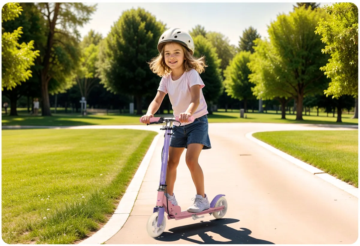 Gyerek roller, Ricokids Kodi, lila – 4. kép