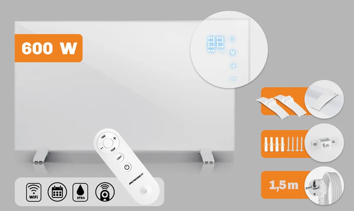 Elektromos fűtőpanel, Berdsen, BD-981 – 2. kép