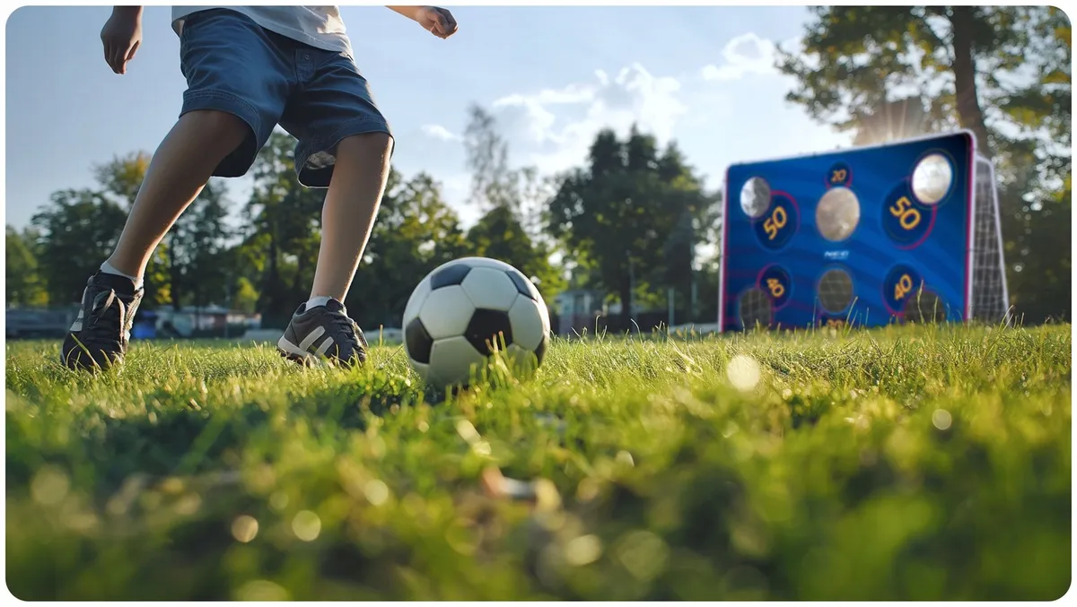 Célzóponyva futballkapura, Neo-Sport, 215 x 150 cm – 3. kép Célzóponyva futballkapura, Neo-Sport, 215 x 150 cm – 3. kép