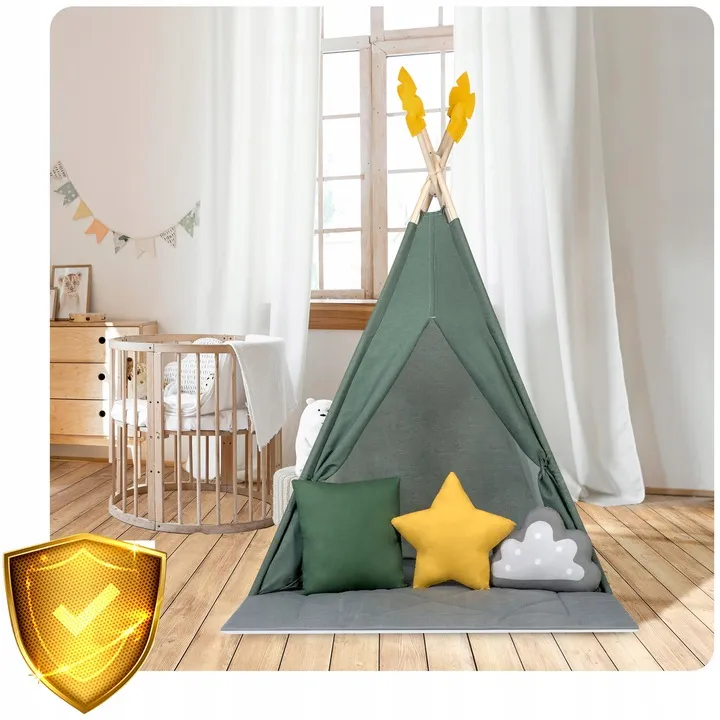 Gyereksátor, Nukido NK-406 Tipi, 116 x 116 x 165 cm – 4. kép