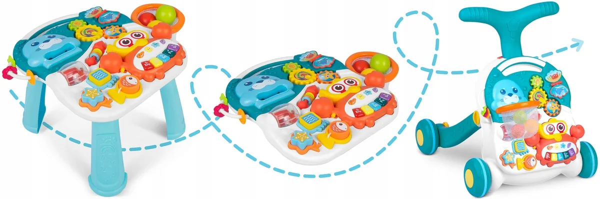 Járássegítő játék, Ricokids RK-810, fehér-kék – 5. kép Járássegítő játék, Ricokids RK-810, fehér-kék – 5. kép