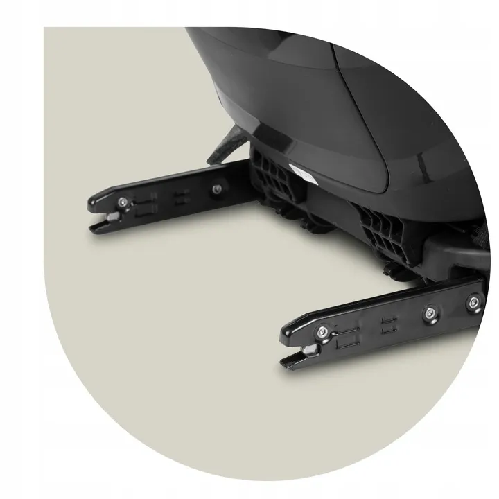 Autósülés, Nukido Louis Soft, fekete – 9. kép ISOFIX rögzítés