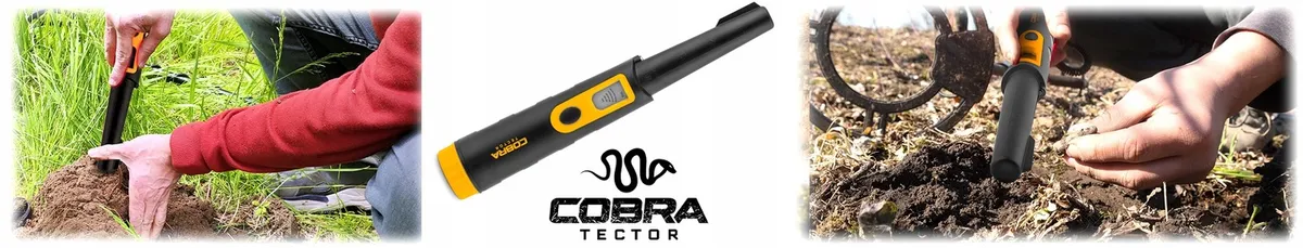 Fémdetektor, Cobra Tector CT-1070, 24,2 × 3,7 cm – 1. kép Fémdetektor, Cobra Tector CT-1070, 24,2 × 3,7 cm – 1. kép
