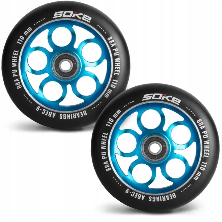 Roller kerék szett, SOKE, 11 cm – 3. kép