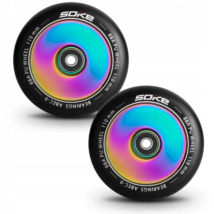 Roller kerék szett, SOKE, 11 cm – 3. kép