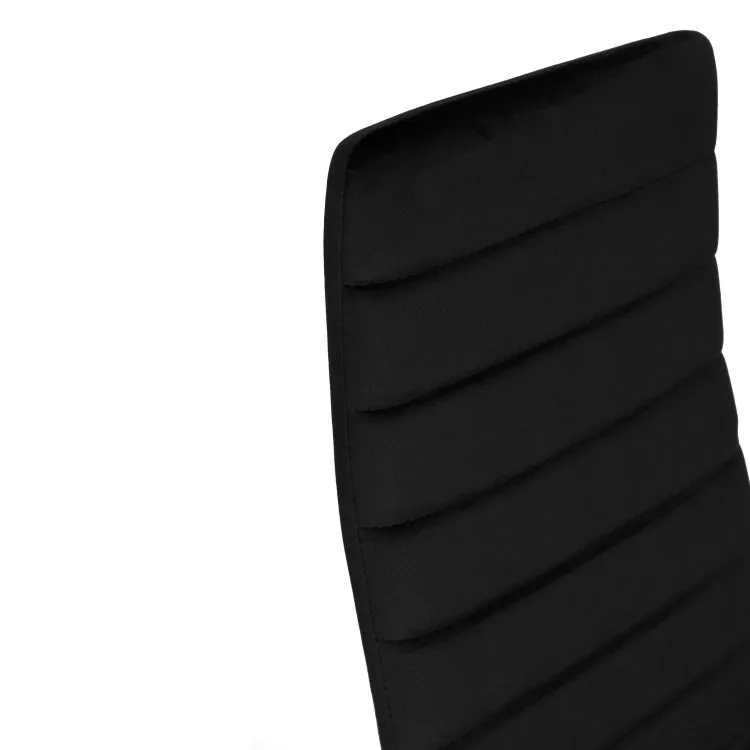 Étkezőszék, Mebelki24 VELVET4CZARNY4, 4 db – 4. kép Étkezőszék, Mebelki24 VELVET4CZARNY4, 4 db – 4. kép