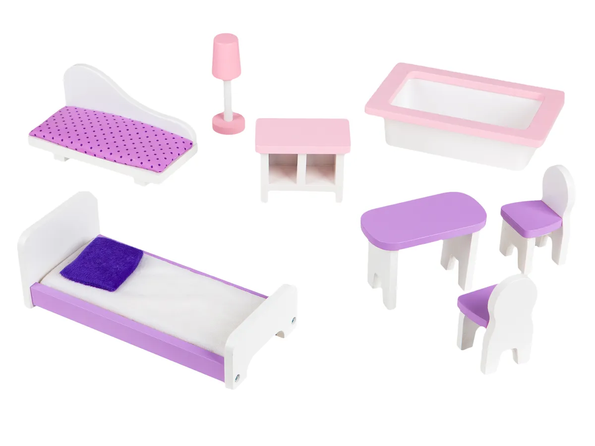 Fa babaház, ECOTOYS 4121, Jagodowa rezidencia – 6. kép Fa babaház, ECOTOYS 4121, Jagodowa rezidencia – 6. kép