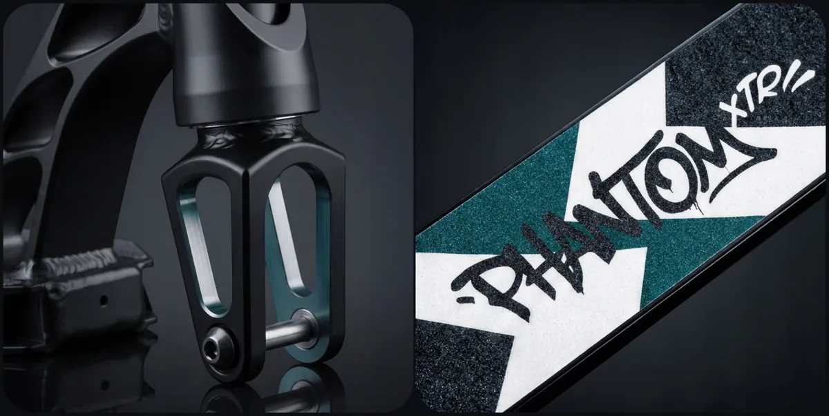 Trükkroller, SOKE XTR, türkiz/fekete – 13. kép
