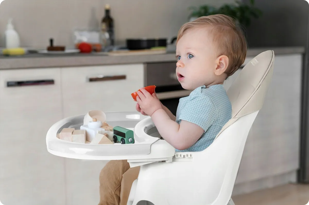 Etetőszék, Ricokids Milo, szürke – 3. kép Etetőszék, Ricokids Milo, szürke – 3. kép