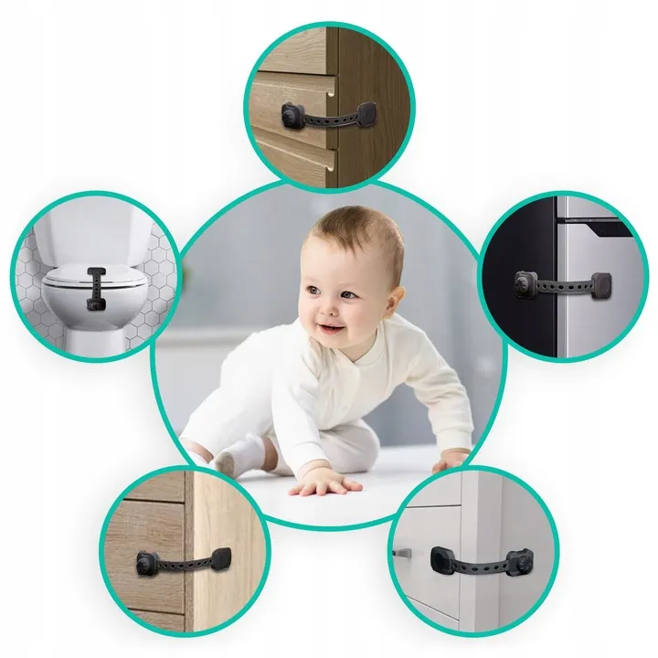 Gyerekzár, Ricokids 798202, fekete – 3. kép