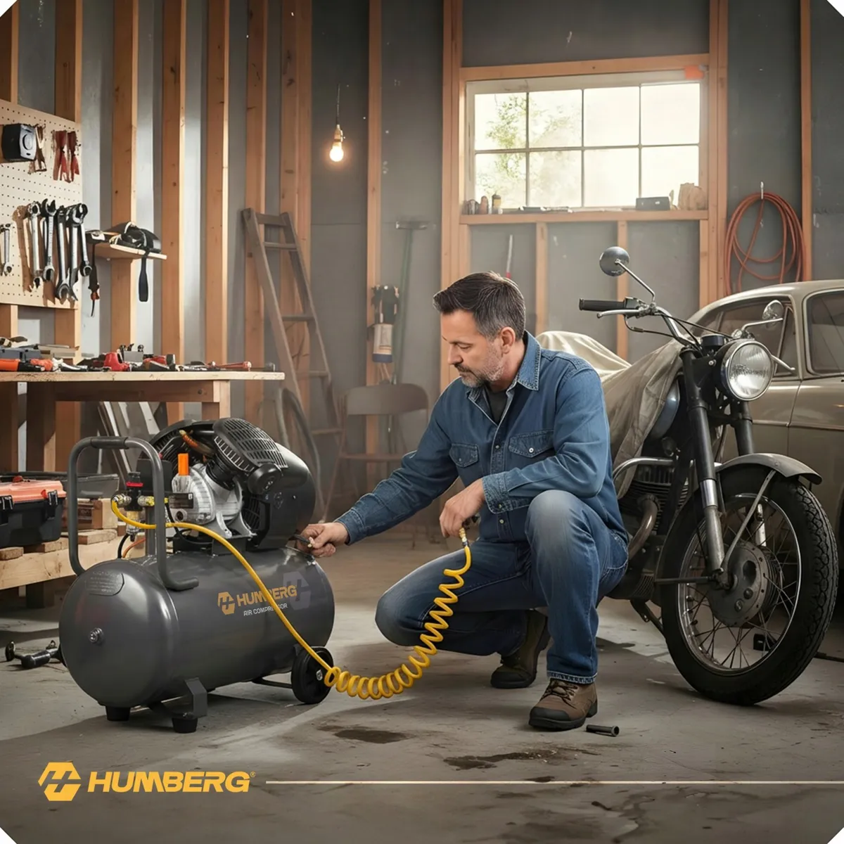 Kompresszor, Humberg HM-257, 100 l – 11. kép