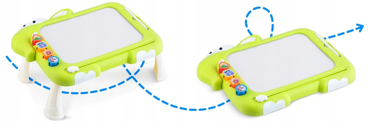 Mágneses rajztábla, Ricokids RK-823, zöld – 5. kép