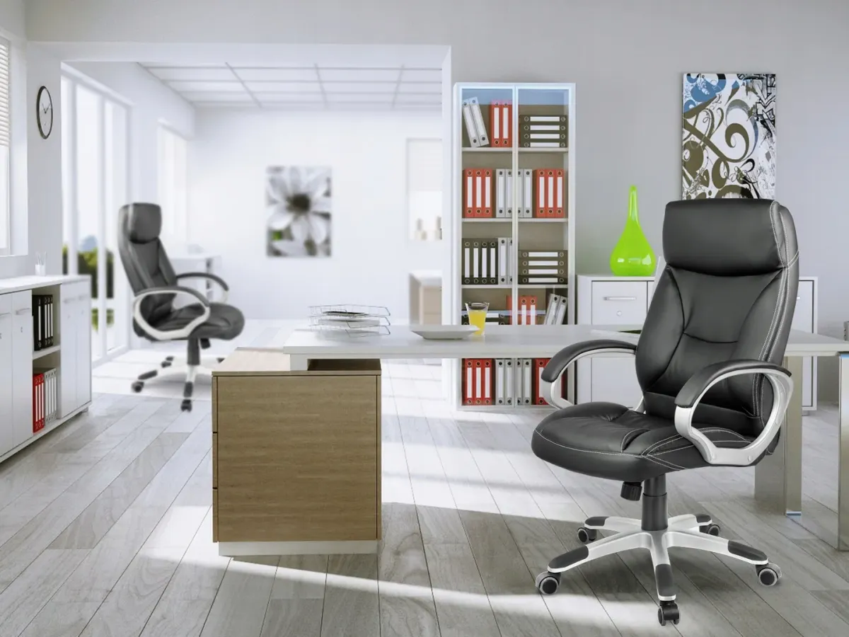 Irodai szék, Sofotel EG-223, fekete – 8. kép