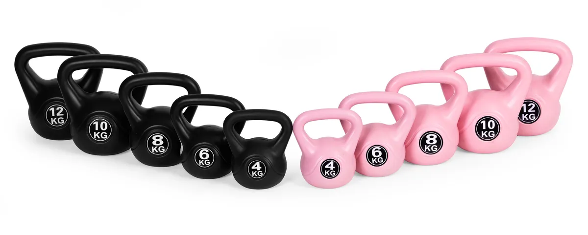 Kettlebell súlyzó, ModernHome CK-8-BC, fekete – 5. kép Kettlebell súlyzó, ModernHome CK-8-BC, fekete – 5. kép