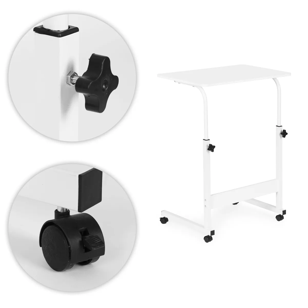 Laptopasztal, ModernHome TH-LD-5, fehér – 4. kép Laptopasztal, ModernHome TH-LD-5, fehér – 4. kép