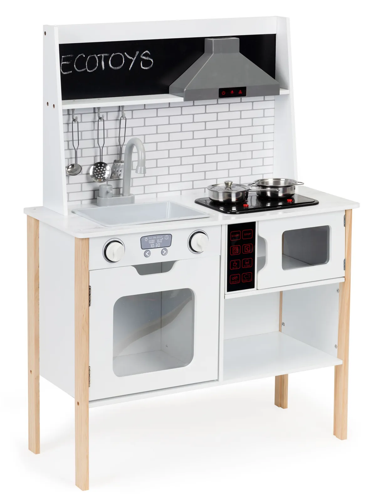 Játékkonyha, ECOTOYS PLK537, fa – 2. kép