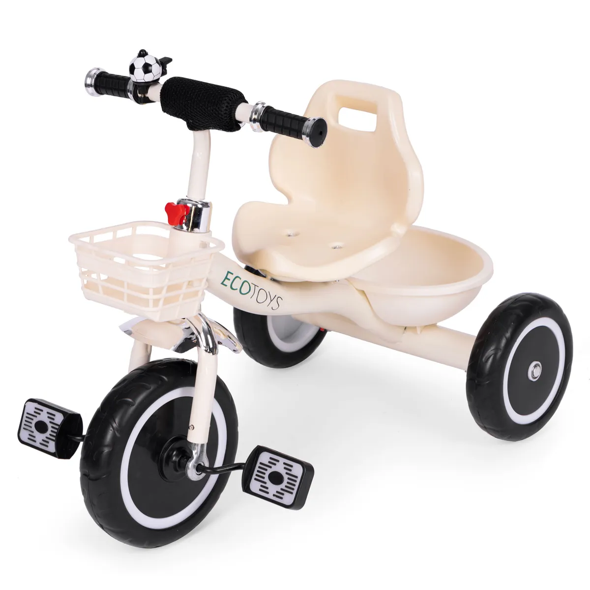 Háromkerekű tricikli, ECOTOYS WQL-1999, szürke – 3. kép Háromkerekű tricikli, ECOTOYS WQL-1999, szürke – 3. kép