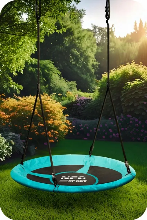 Fészekhinta, Neo-Sport Swingo, fekete/türkiz – 2. kép