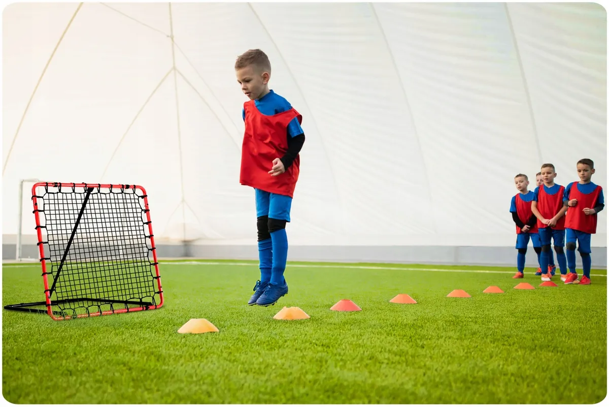 Visszapattanó futball edzőháló, Neo-Sport, 120 x 120 cm – 8. kép Visszapattanó futball edzőháló, Neo-Sport, 120 x 120 cm – 8. kép