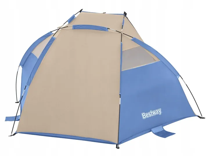 Strandsátor, BESTWAY Ramble X2, kék – 4. kép