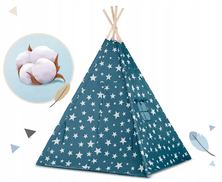 Gyereksátor, Nukido Tipi, fényfüzérrel – 4. kép