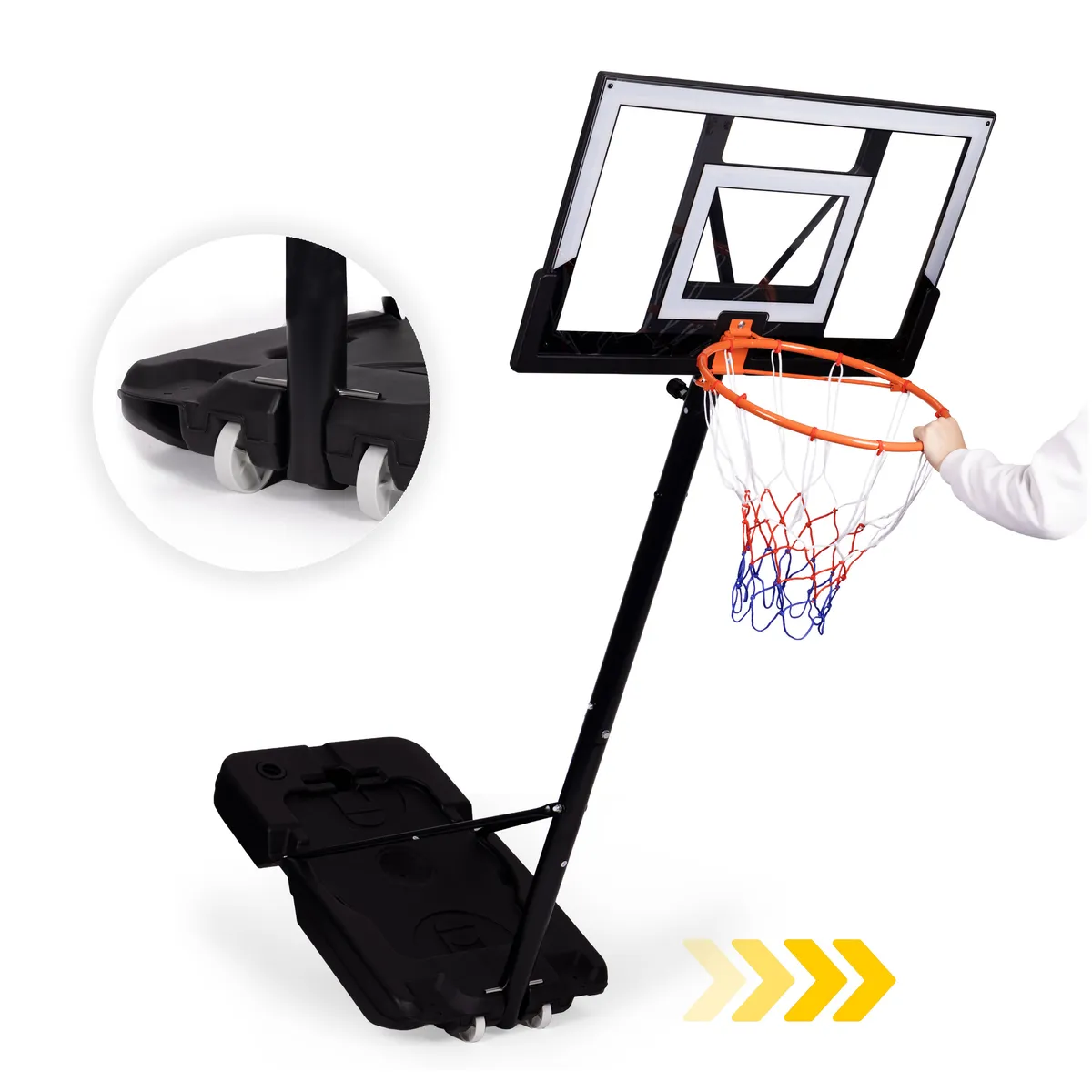 Kosárlabdapalánk, MOVEPRO QSG-ZW003P, mobil – 6. kép