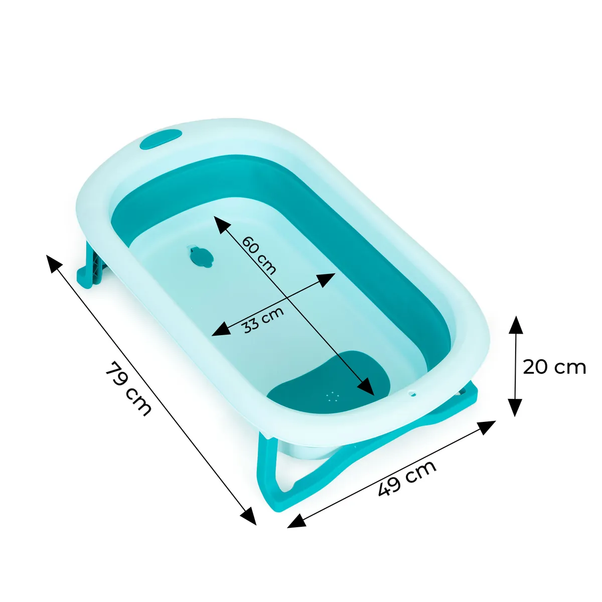 Utazó gyerekkád, ECOTOYS HA-B37, kék – 6. kép Utazó gyerekkád, ECOTOYS HA-B37, kék – 6. kép