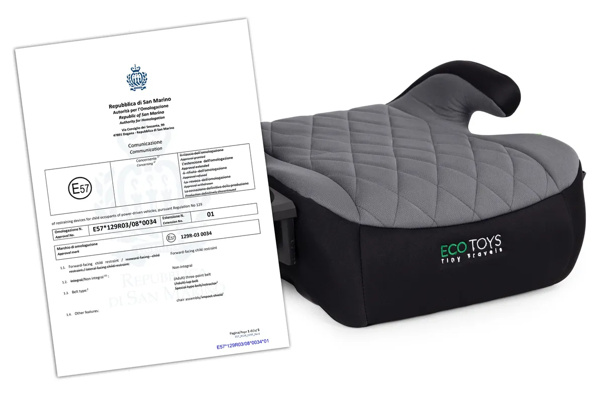 Autós ülésmagasító, ECOTOYS RDCF04-ISO, 125–150 cm – 5. kép Autós ülésmagasító, ECOTOYS RDCF04-ISO, 125–150 cm – 5. kép