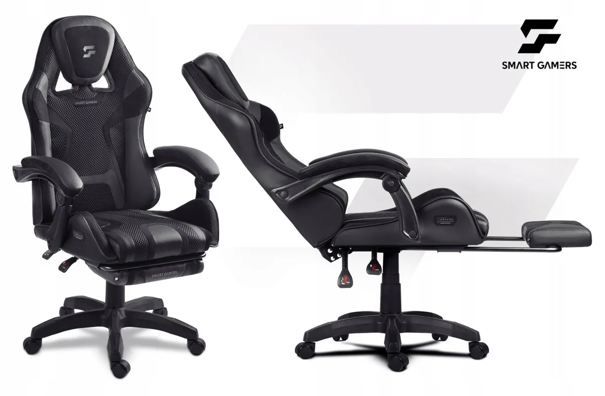 Gamer szék, Sofotel Specter, fekete – 2. kép