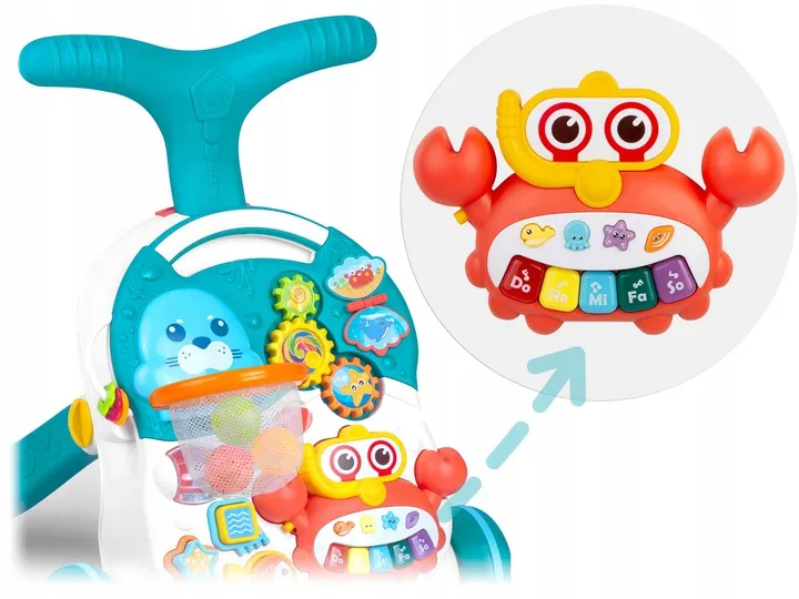 Járássegítő játék, Ricokids RK-810, fehér-kék – 8. kép Járássegítő játék, Ricokids RK-810, fehér-kék – 8. kép