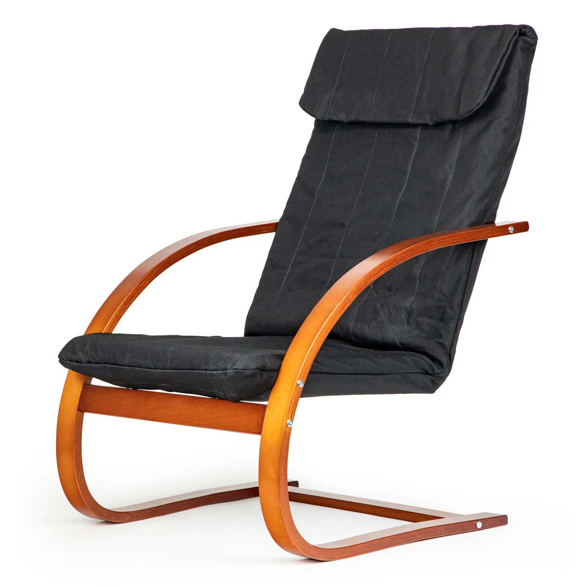 Hintaszék, ModernHome TXWQM-31, fekete/barna – 4. kép