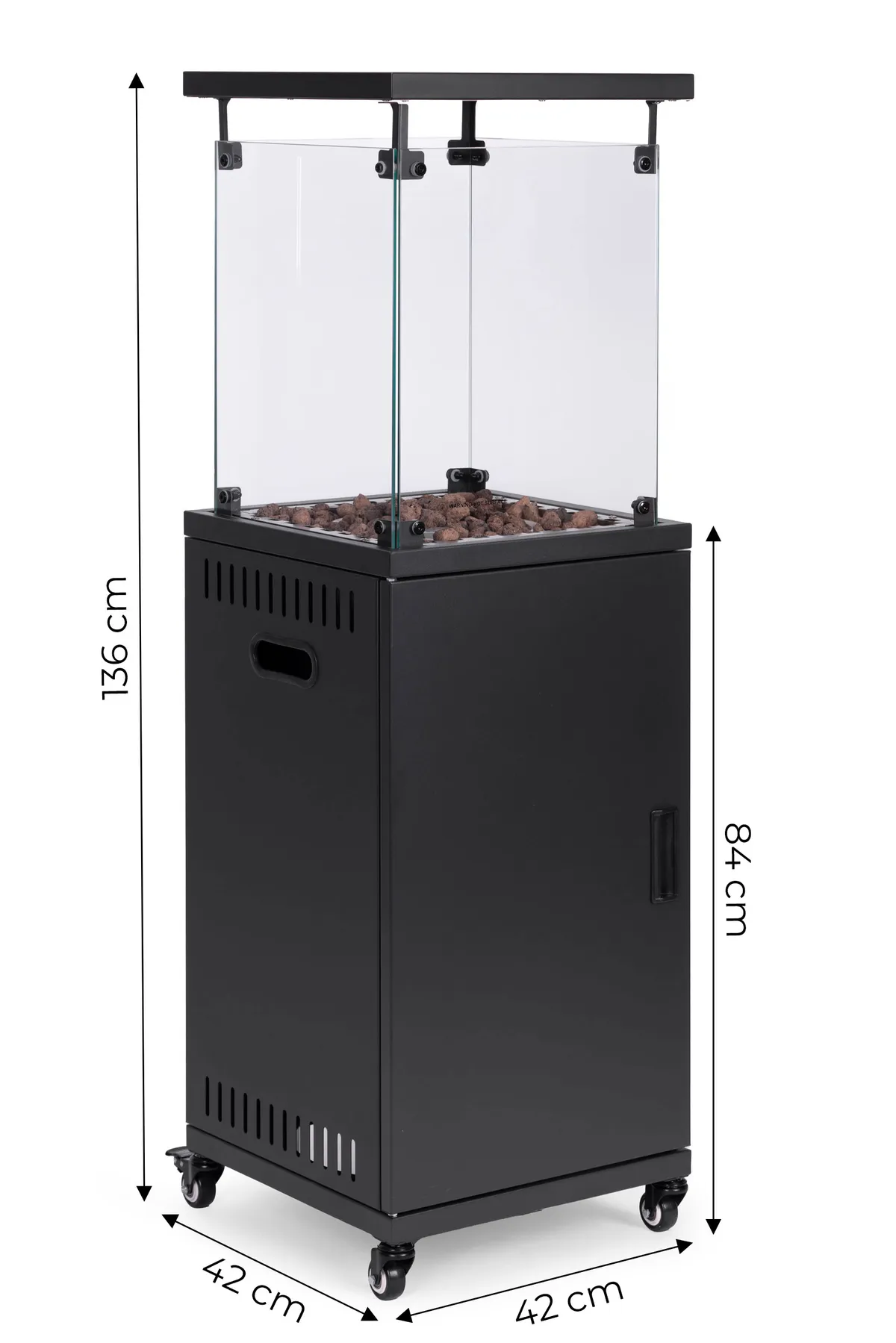 Gázos teraszfűtő, MultiGarden FPS-B-BJ, 13 kW – 9. kép